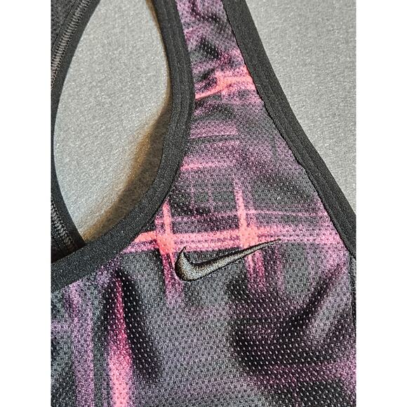 Nike Tank Women’s Large Black Dri-Fit Racerback Running Athleisure Hiking Top - Picture 3 of 7